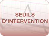 Seuil’s d’intervention